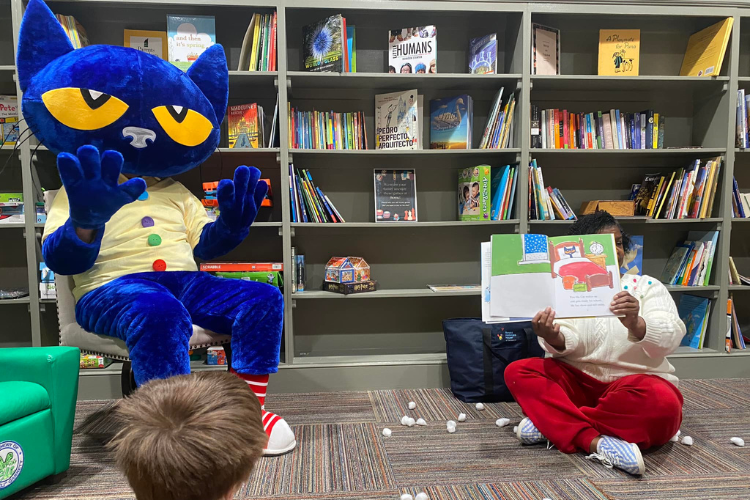 pete the cat reading