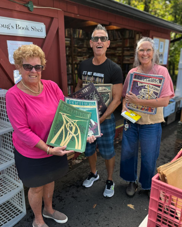 donated books in greenwich