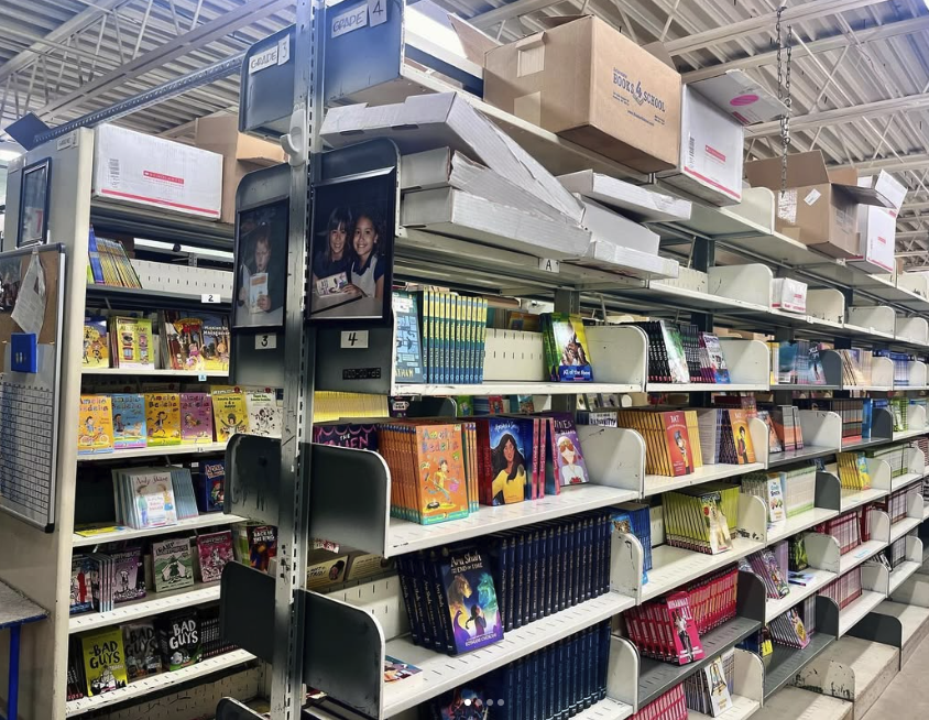 look. it's my book! warehouse