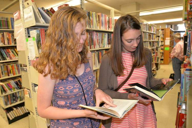 A Friends of Omaha Library book sale
