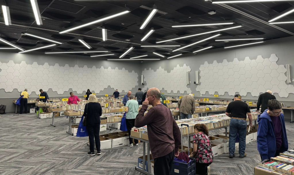 A Wichita Library Friends book sale
